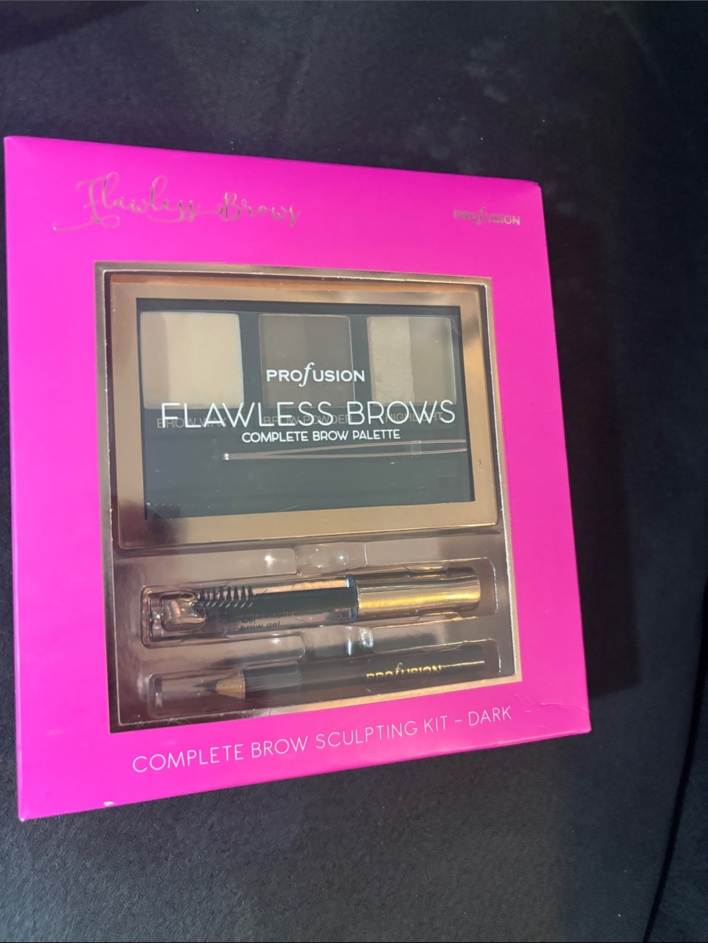 Profusion Cosmetics Flawless Brows Complete Brow Palette - Pink Packaging